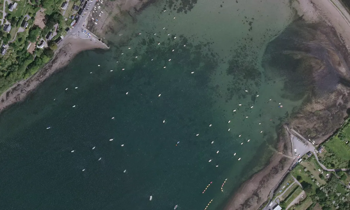 Flyfoto av Anse de l'Auberlac'h