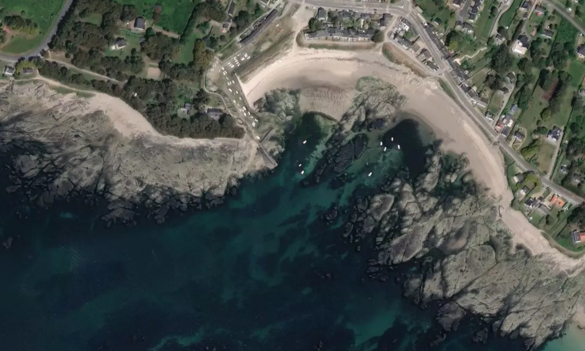 Flyfoto av Anse de Lérat