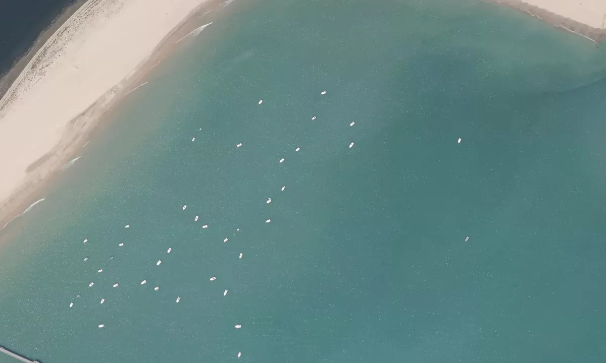 Satelite image of Anse de Maupas