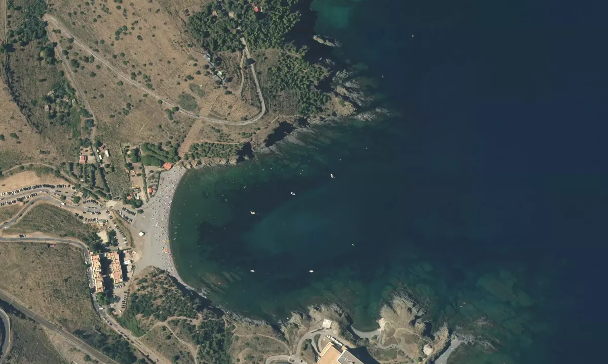 Flyfoto av Anse de Peyrefite