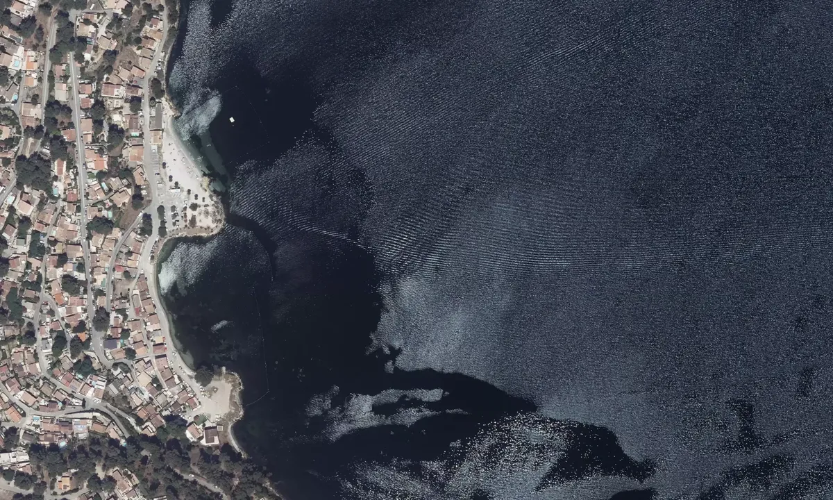 Satelite image of Anse de Ranquet