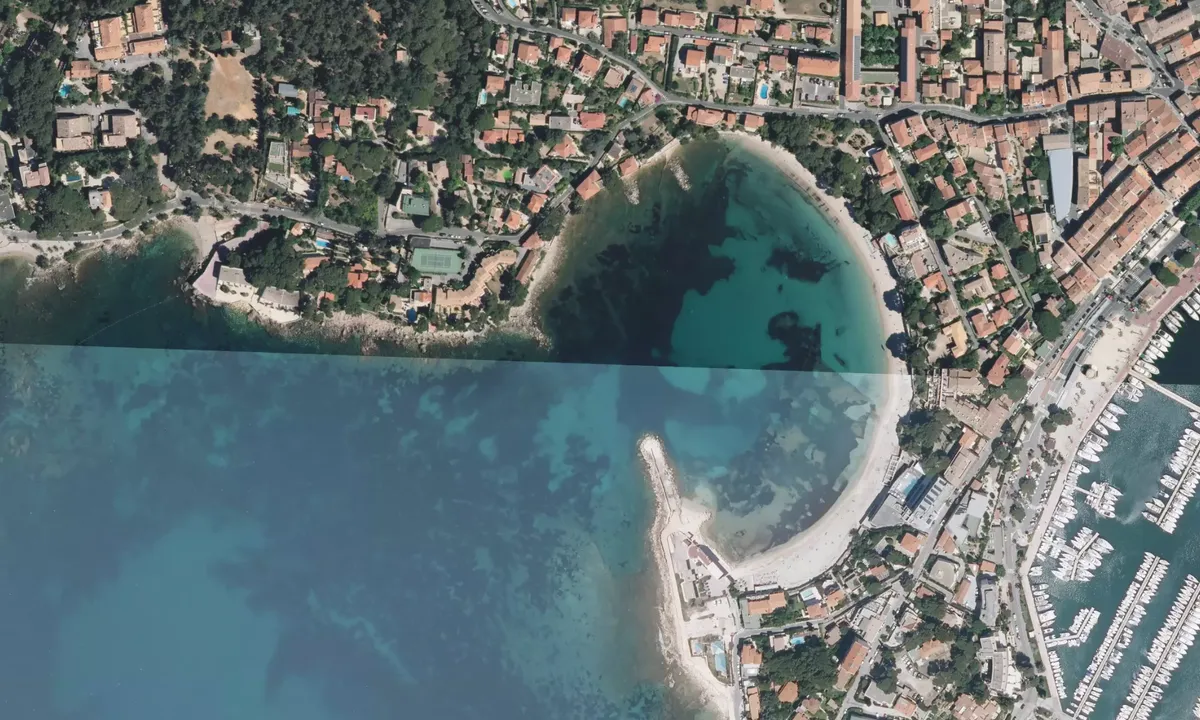 Flyfoto av Anse de Rénécros