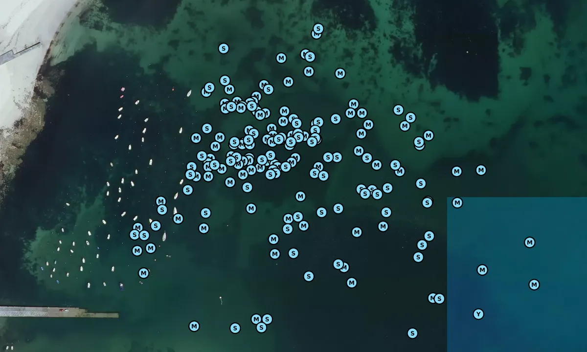 Satelite image of Anse de Sainte-Evette