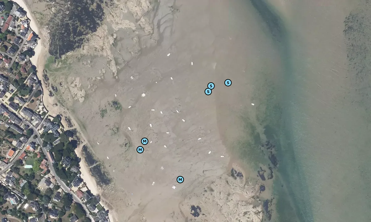 Satelite image of Anse de Toulin