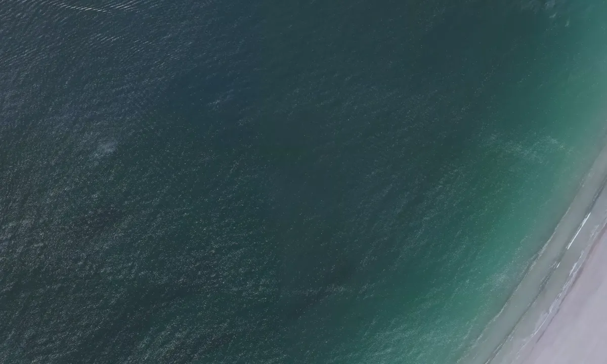 Flyfoto av Anse des Blancs-Sablons