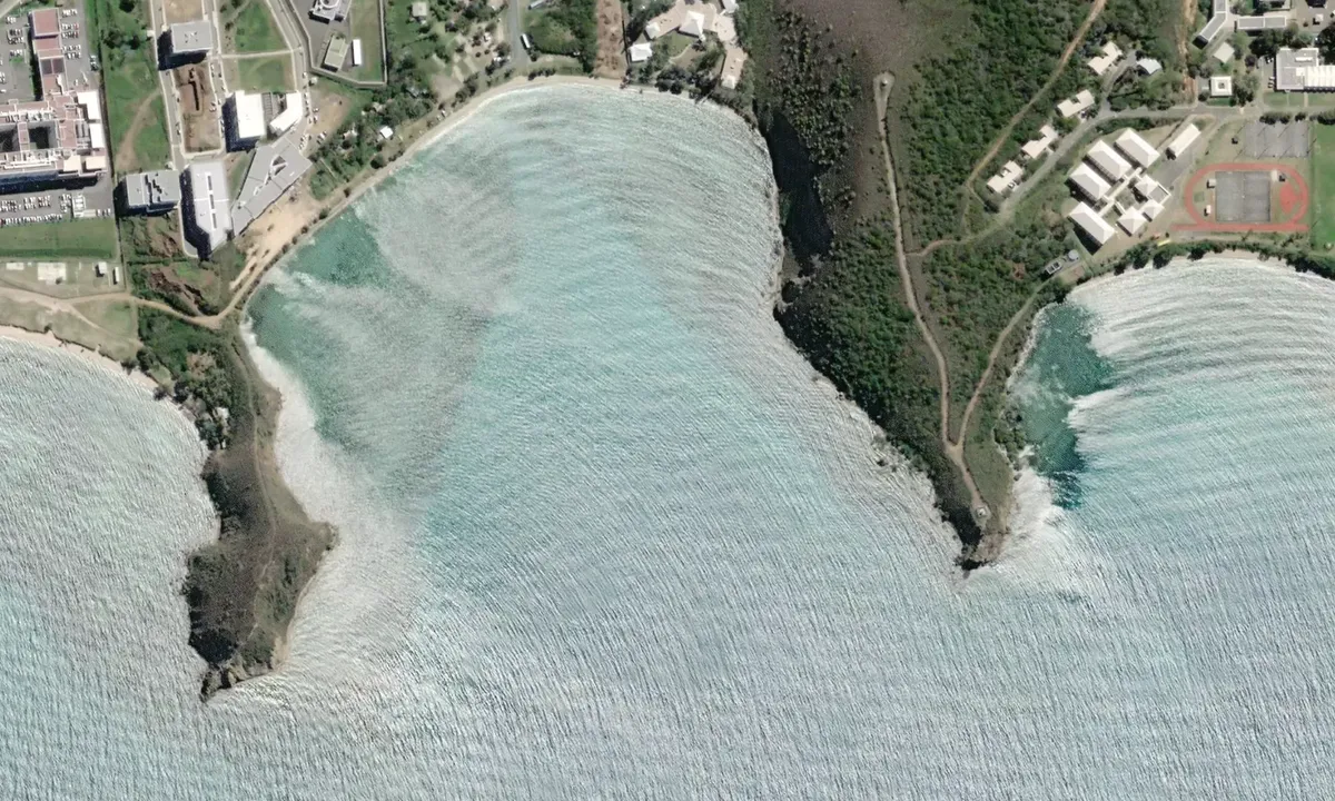 Flyfoto av Anse Lallemand