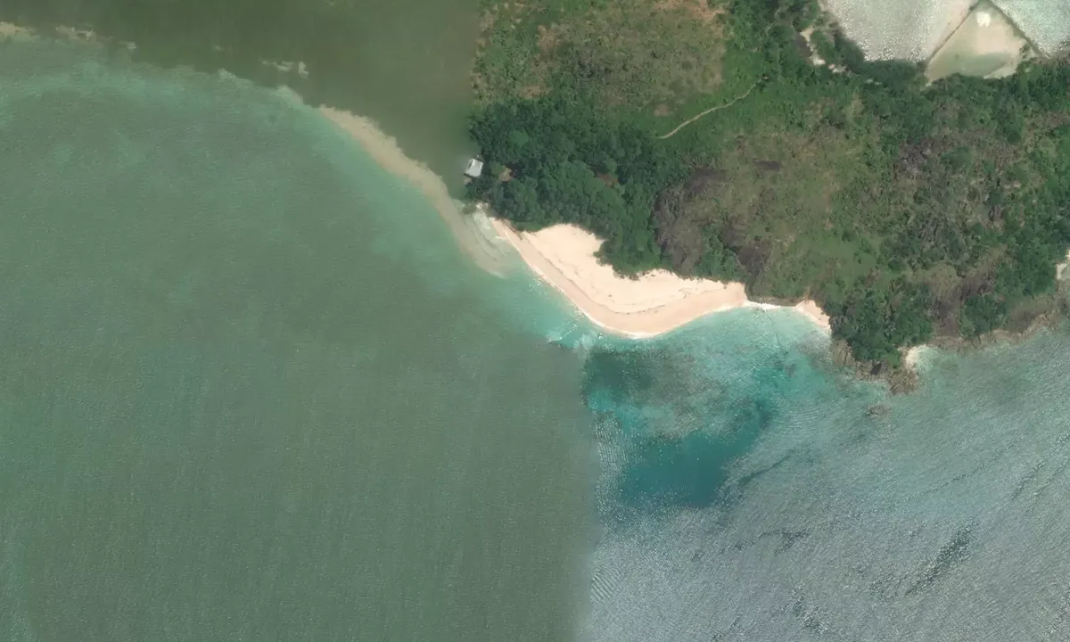 Satelite image of Anse St. Jose