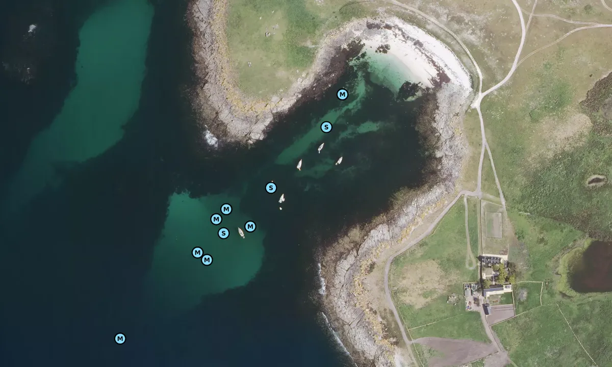 Satelite image of Anse Stervat