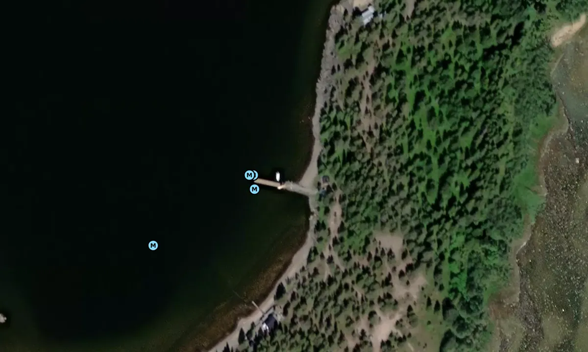 Satelite image of Antnäs Börstskär