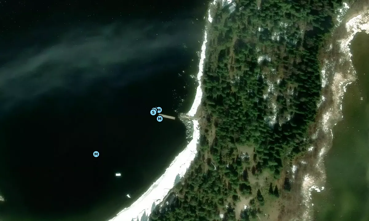Satelite image of Antnäs Börstskär