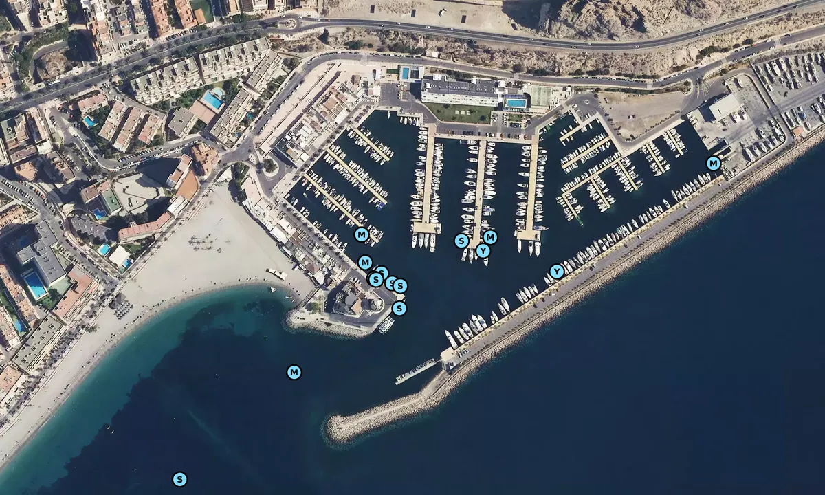 Satelite image of Aquadulce Marina