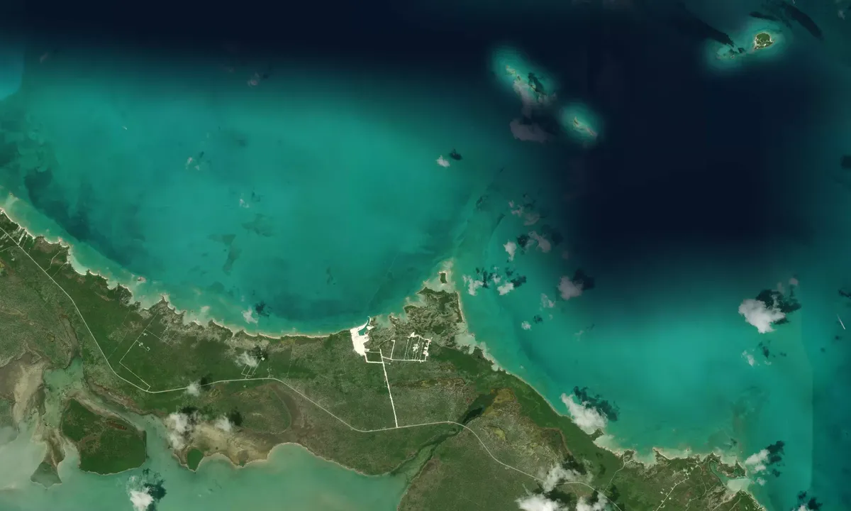 Flyfoto av Archer Cay