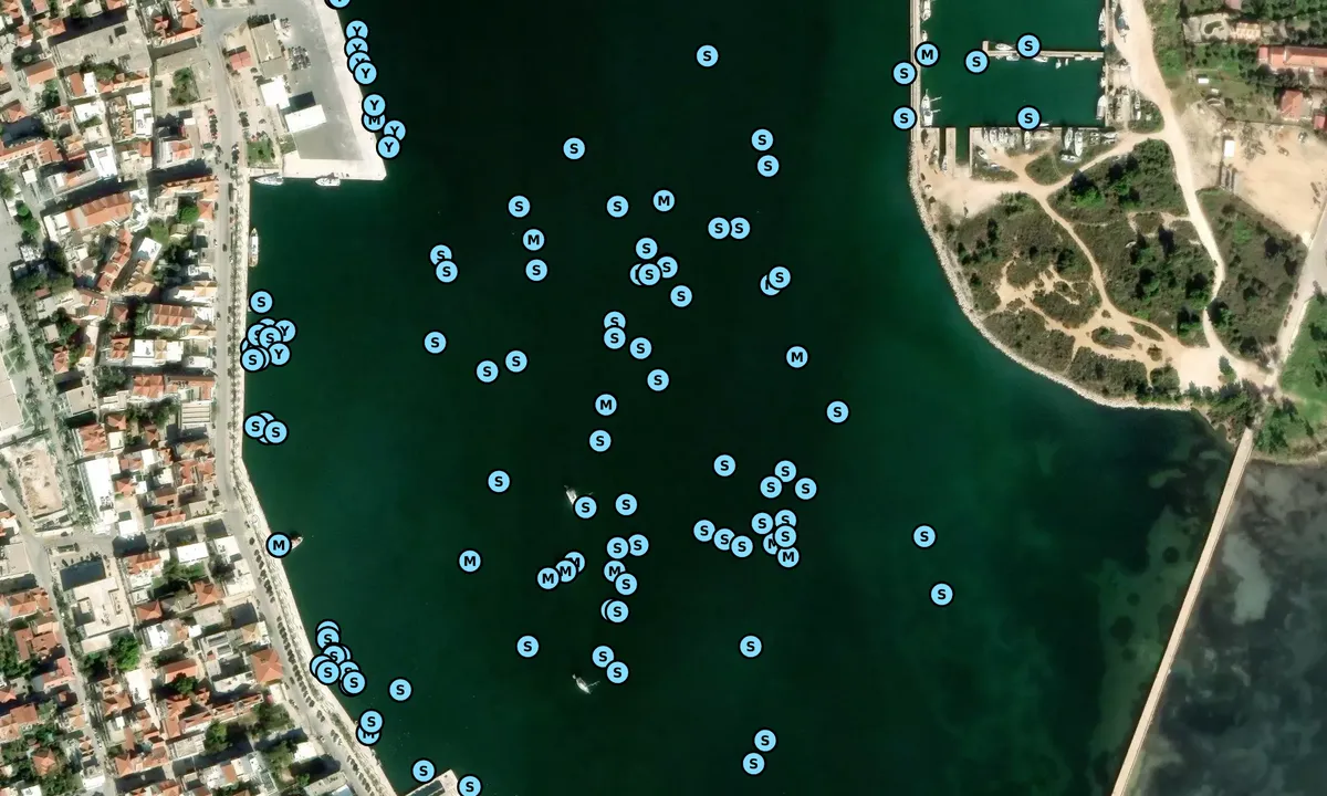 Satelite image of Argostóli