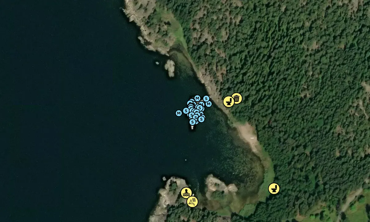 Satelite image of Arholma - Ahlmansviken