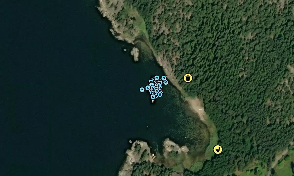 Satelite image of Arholma - Ahlmansviken