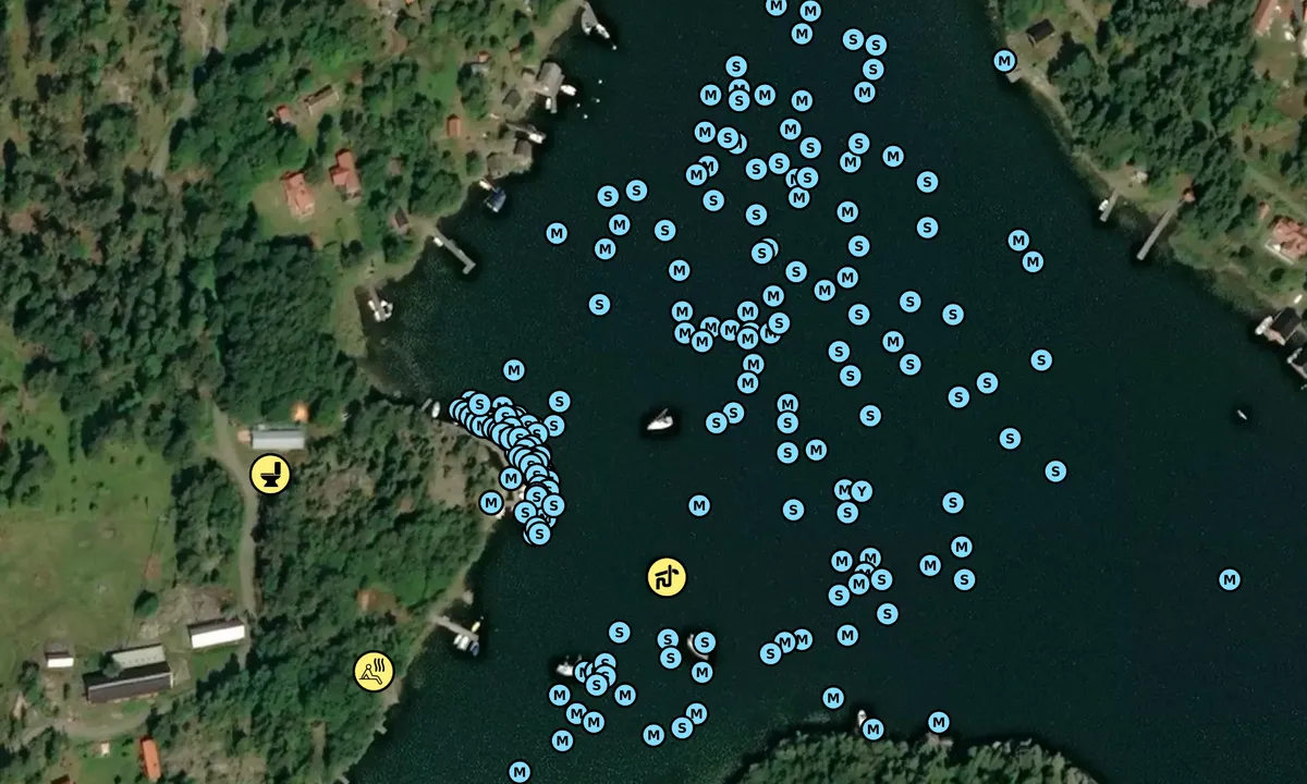 Satelite image of Arholma - Österhamn