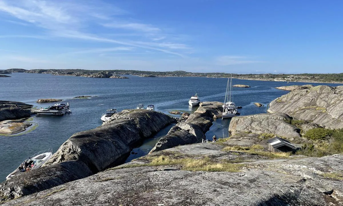 Arholmen N: Från syd