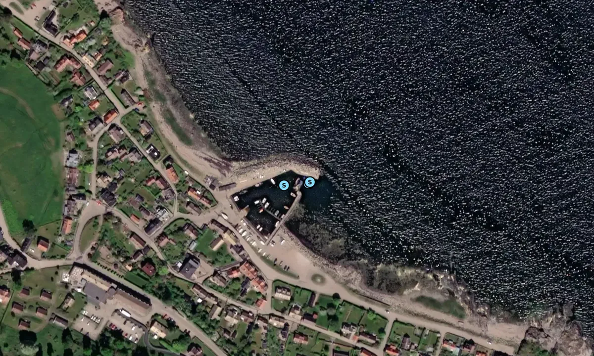 Satelite image of Arilds Hamnförening