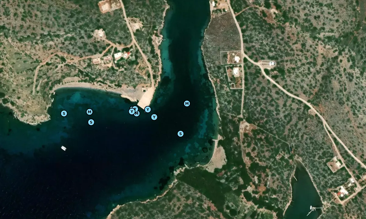 Satelite image of Arkoi SW