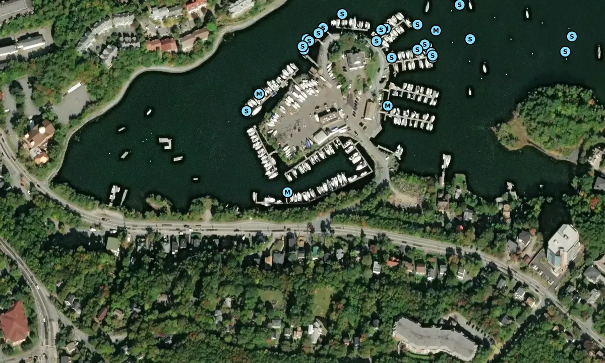 Satelite image of Armdale Yacht Club 
