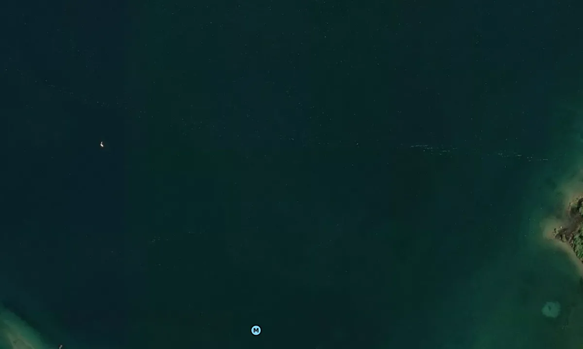 Satelite image of Arnold Point