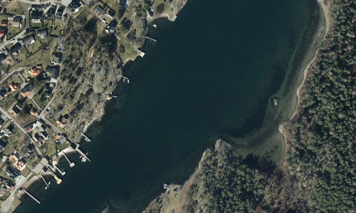 Flyfoto av Årøysund