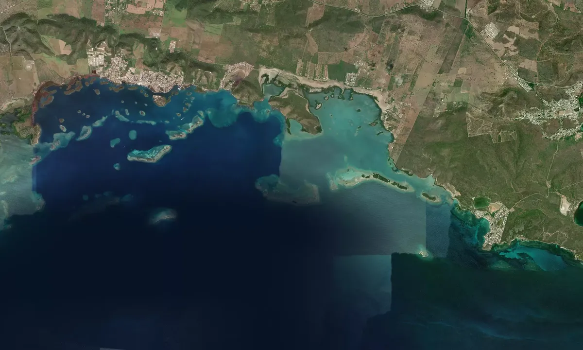 Flyfoto av Arrecife Enmedio