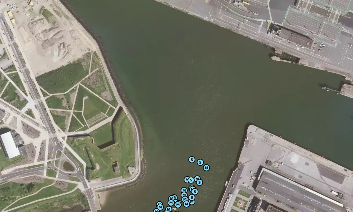 Satelite image of Arrière-port calais