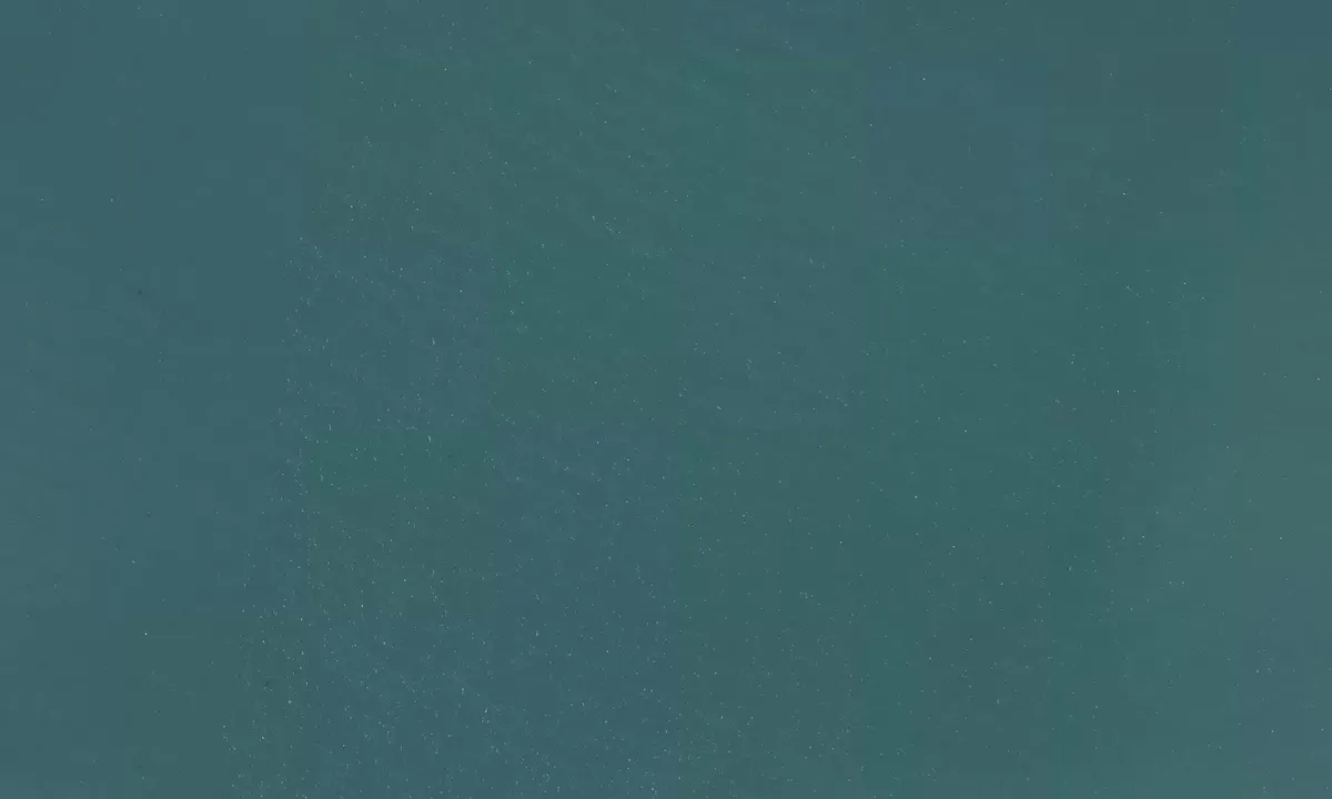 Satelite image of Arromarches