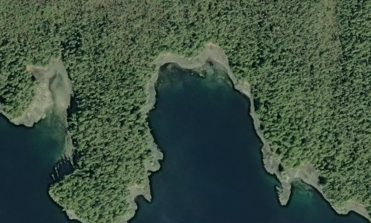 Satelite image of Arthur Island