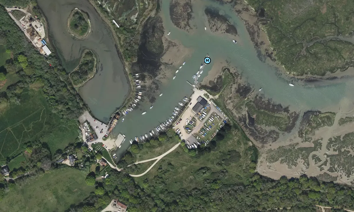 Satelite image of Ashlet Creek Sailing Club