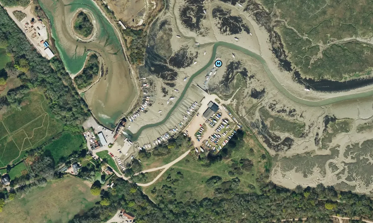 Satelite image of Ashlet Creek Sailing Club