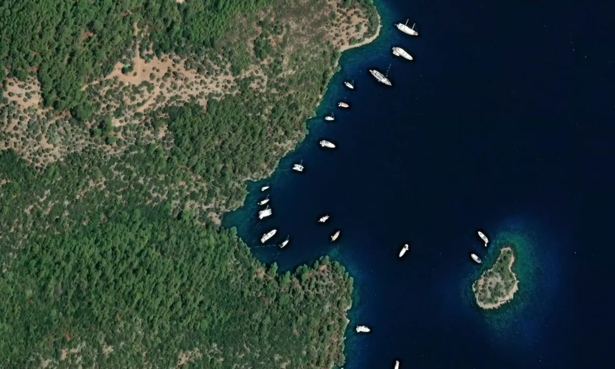 Flyfoto av Aşılık bay