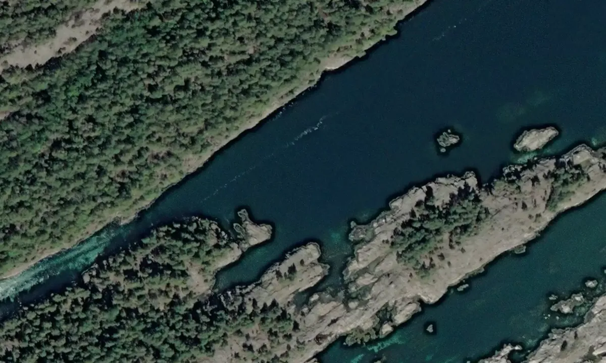 Satelite image of Askerøya - Nautholmene