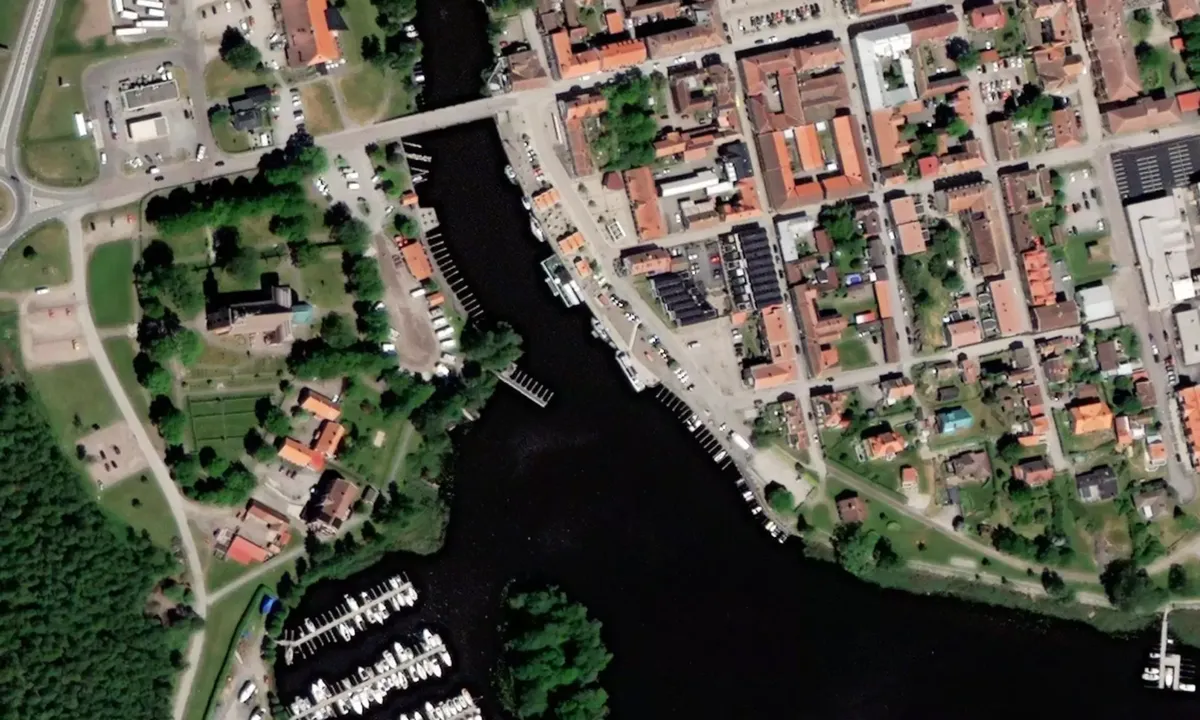 Flyfoto av Askersund