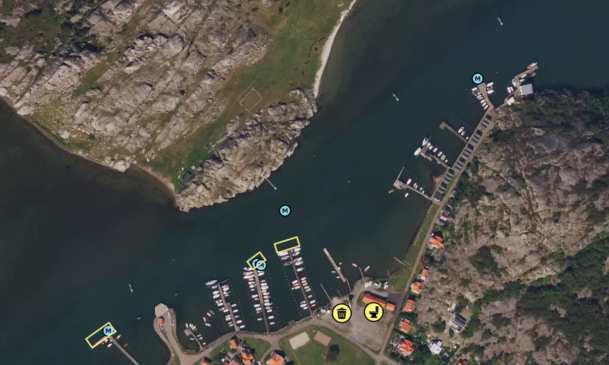 Flyfoto av Asperö Hamnförening