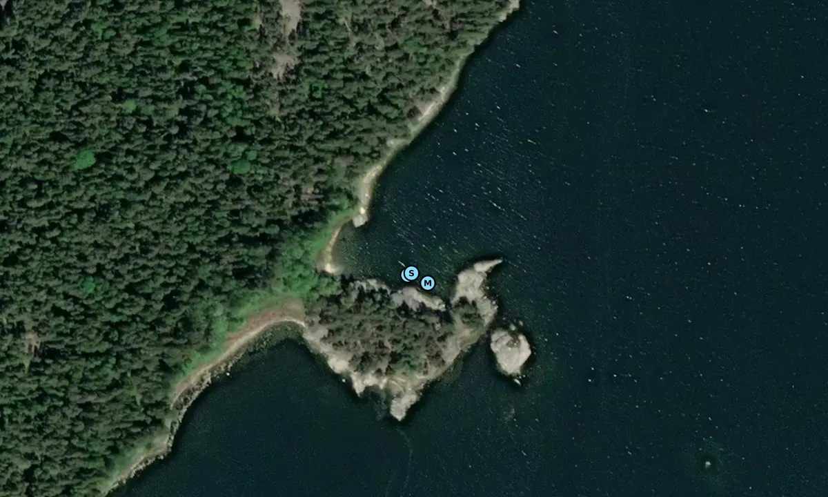 Satelite image of Aspön