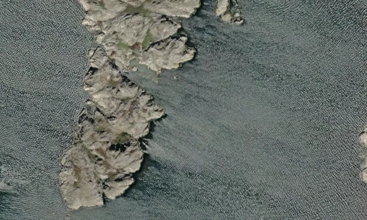 Satelite image of Assholmen