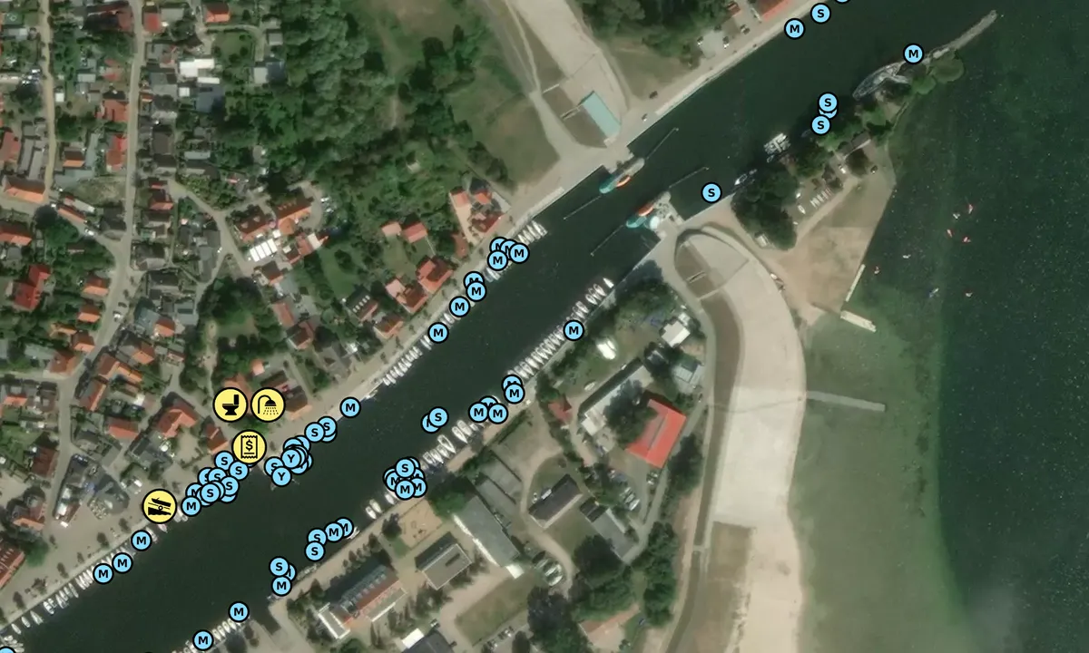 Satelite image of ASV to Greifswald