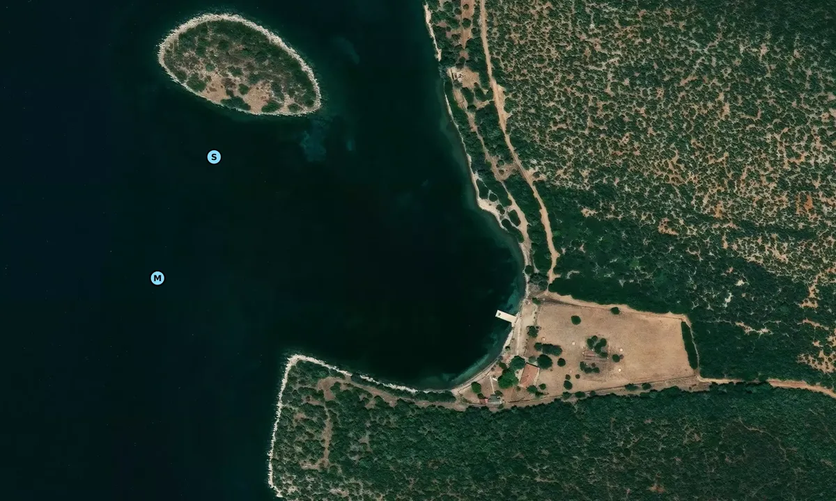 Satelite image of Atalantonisi