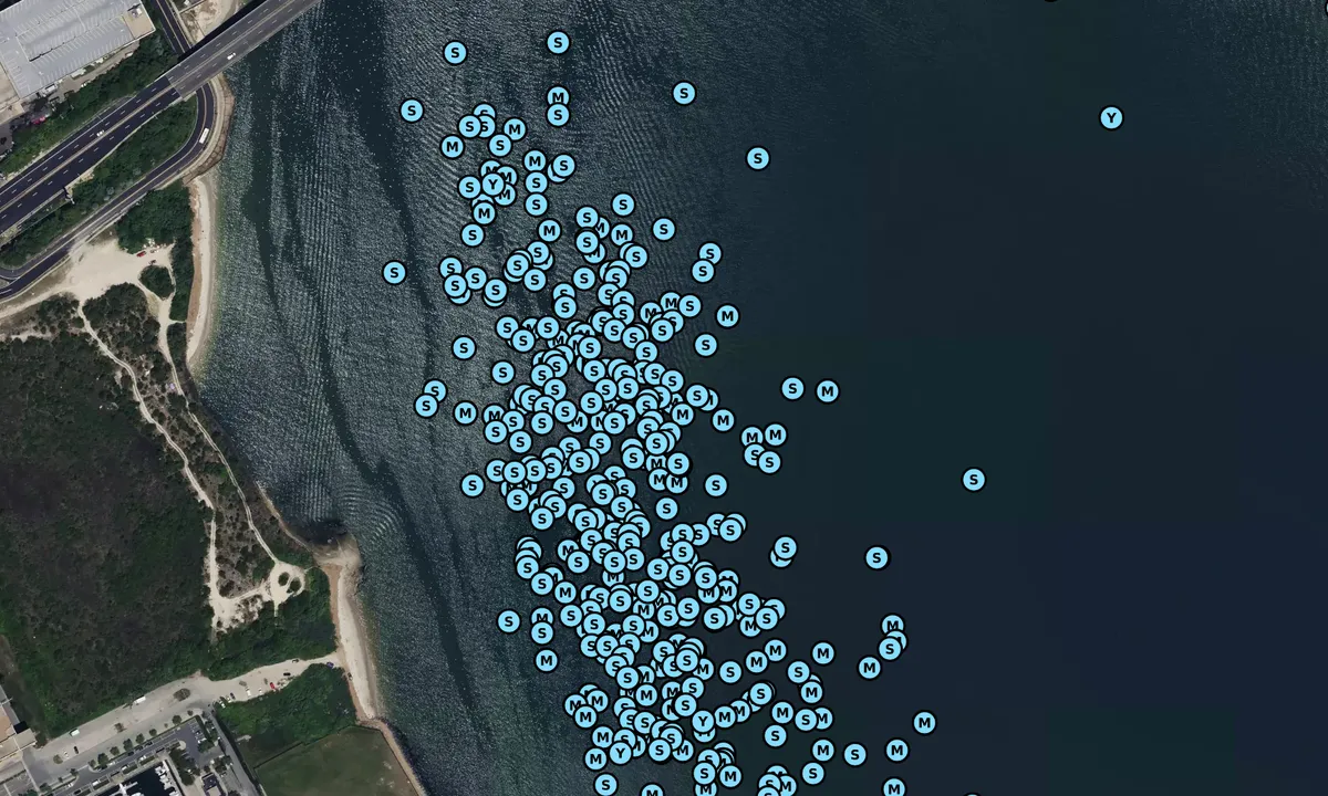 Satelite image of Atlantic City