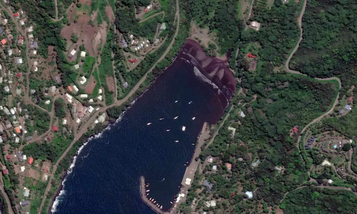 Flyfoto av Atuona - Hiva Oa