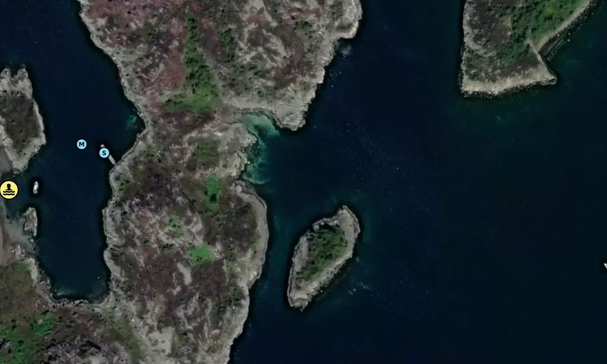 Satelite image of Austerøyna NE