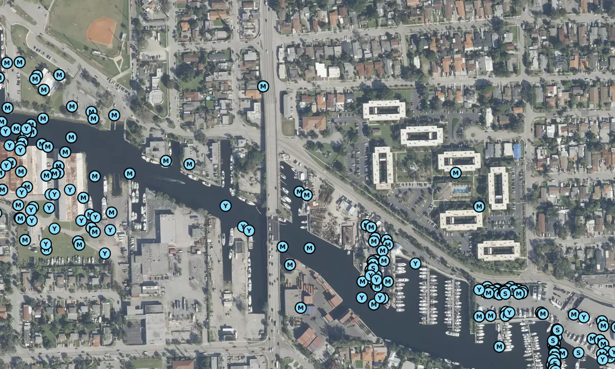 Satelite image of Austral International Marina