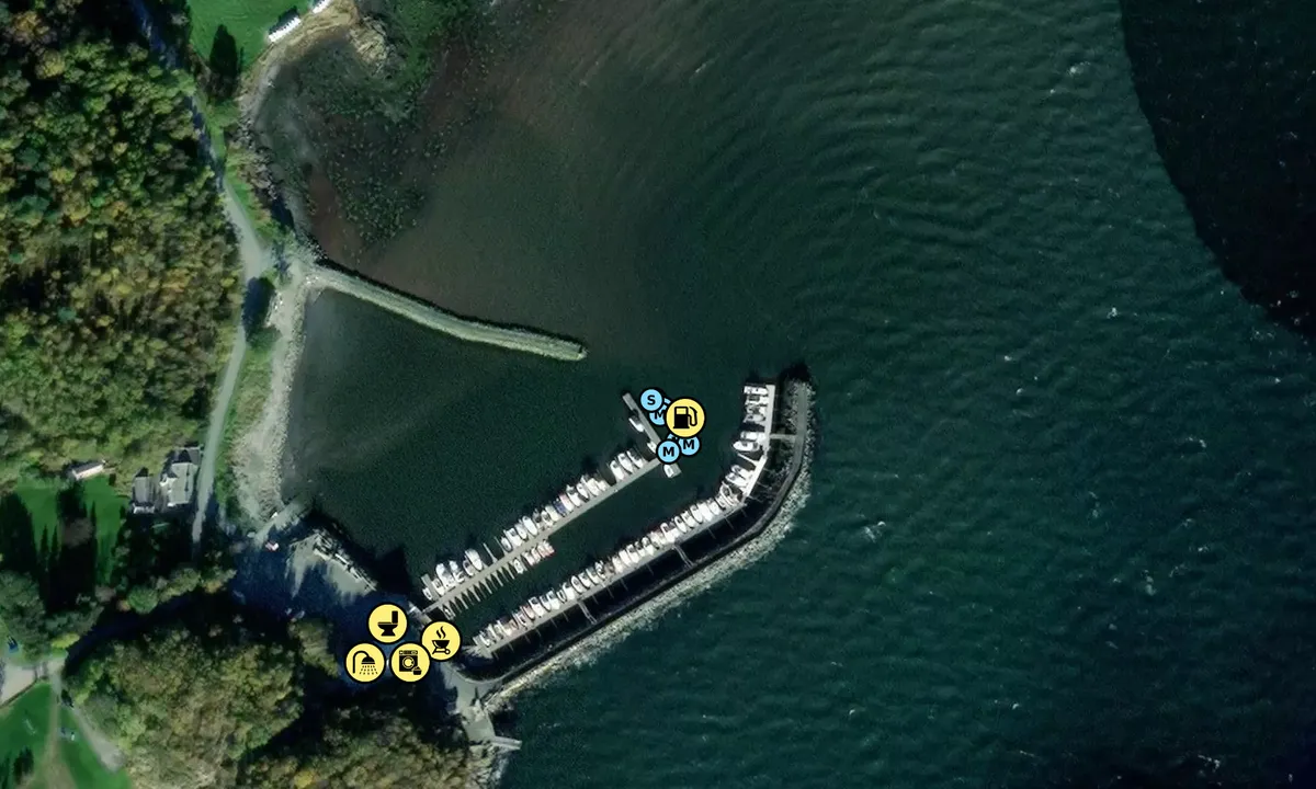 Satelite image of Austrått