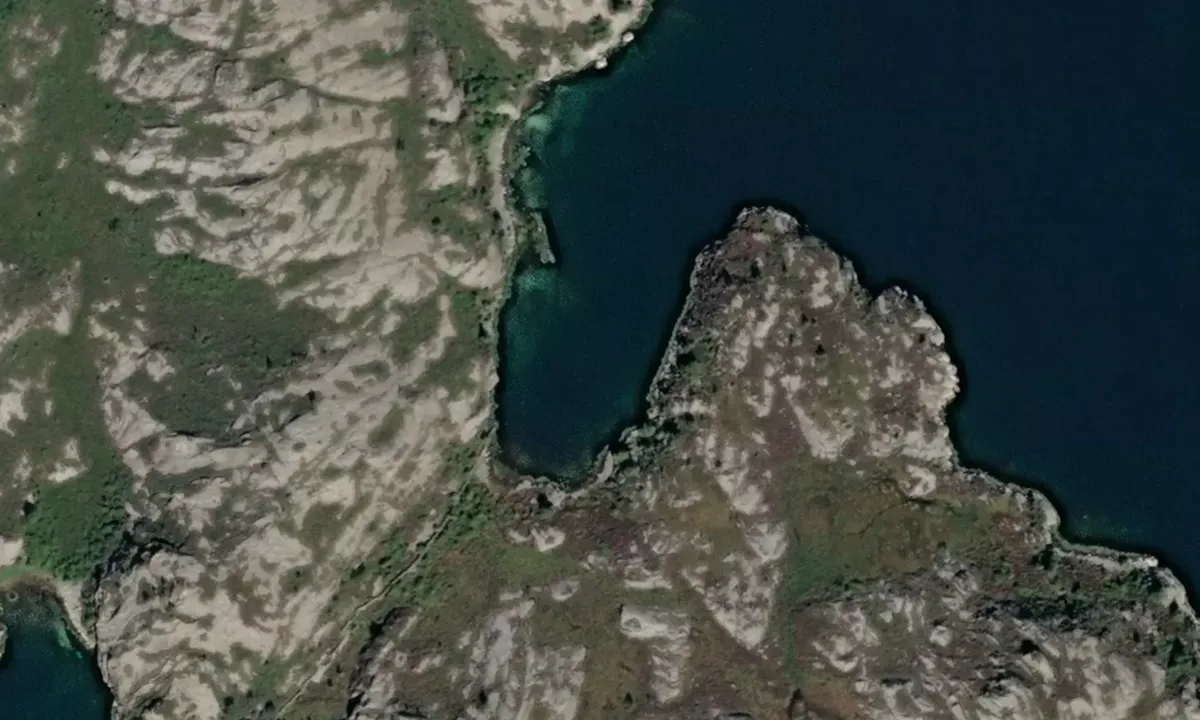 Satelite image of Austre Sætravågen