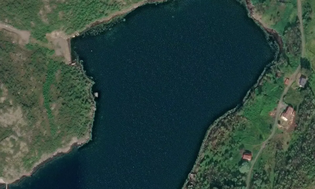 Satelite image of Auvåg