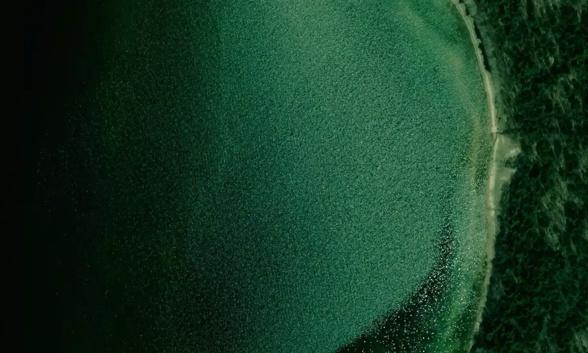 Satelite image of Awenda Provincial Park