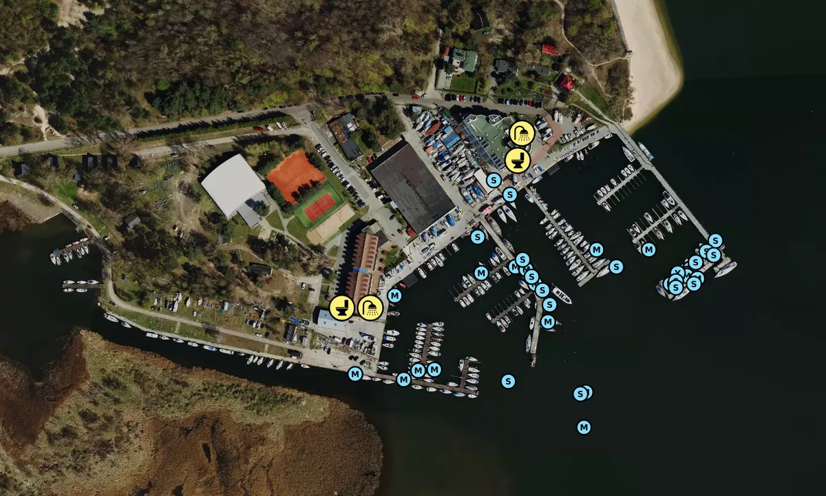 Satelite image of AZS COSA - Gorki Zachodnie