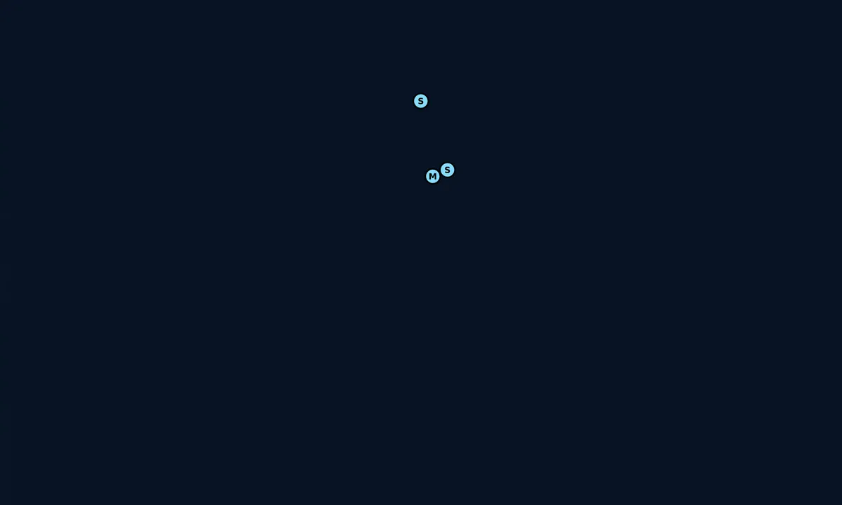 Satelite image of Bache Shoal